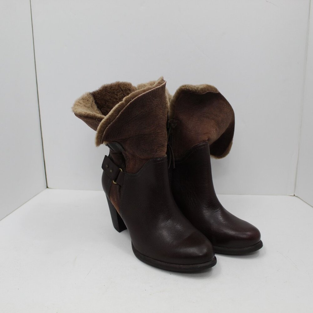 UGG Jayne Women's Fold Over Stacked Heel Boots